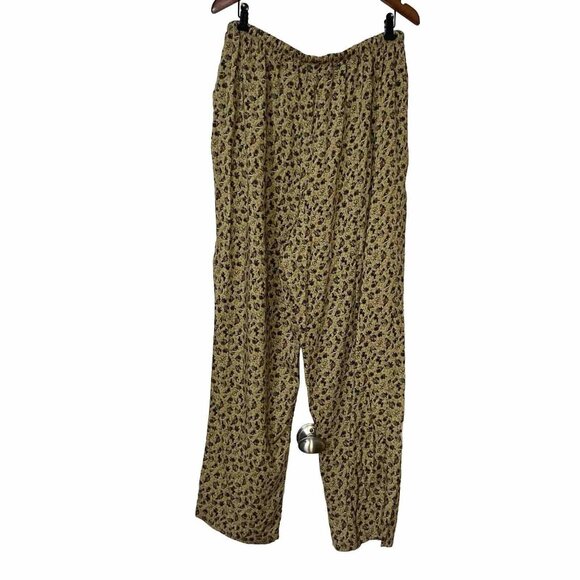 Vintage Floral Wide Leg Pants - Picture 3 of 5